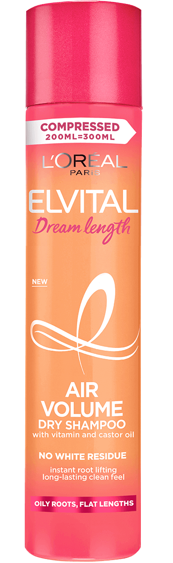 3600523966943 Loreal Elvital Dream Length AirVolume DryShampoo 200ml