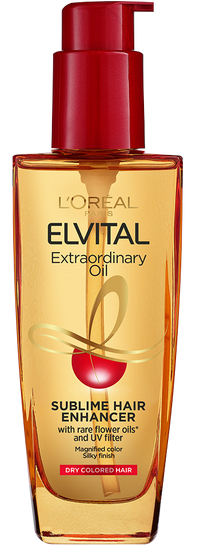 Serum för färgat hår  Elvital  Extraordinary Oil  Packshot