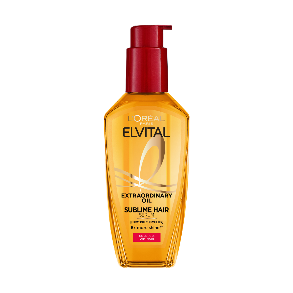 Serum för färgat hår  Elvital  Extraordinary Oil  Packshot