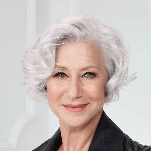 Ellen Mirren  Age Perfect  Silver Care  Hero