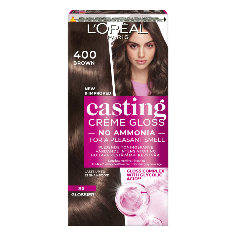 Hårfärg  400 Brown  Casting Creme Gloss  Packshot