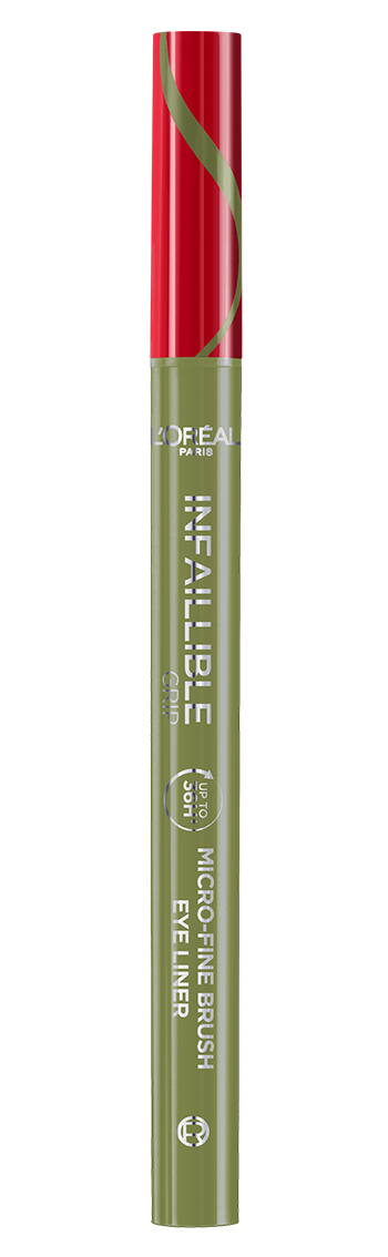 OAP   ECOM   MAKEUP   EYE   INFAILLIBLE MICRO FINE EYE LINER   PACK   FRONT   CLOSED   GREEN