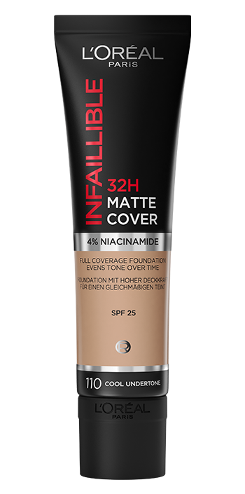 2022 OAP Makeup Infaillible Matt Cover 110 Cool Pack Front
