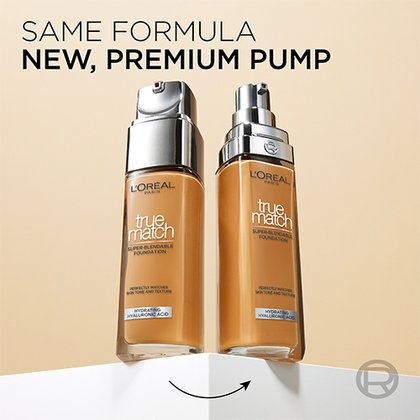 Foundation 6D True Match Blendable Foundation Textur