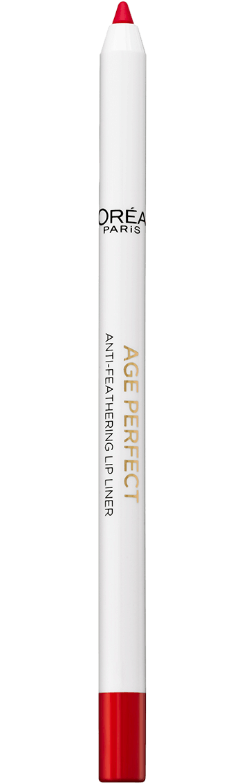 Läppenna Flaming Carmen 394 Anti Feathering Lip Liner Age Perfect Packshot