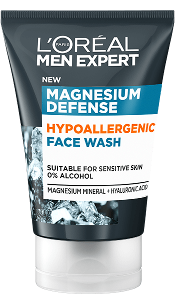 3600524030544 Loreal Men Expert Magnesium Defence Face Wash 100ml Front
