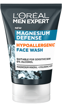 3600524030544 Loreal Men Expert Magnesium Defence Face Wash 100ml Front